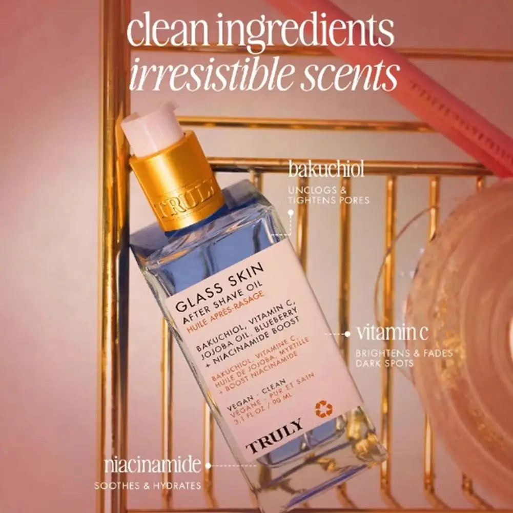 Aceite viral Truly | aceite para después del afeitado